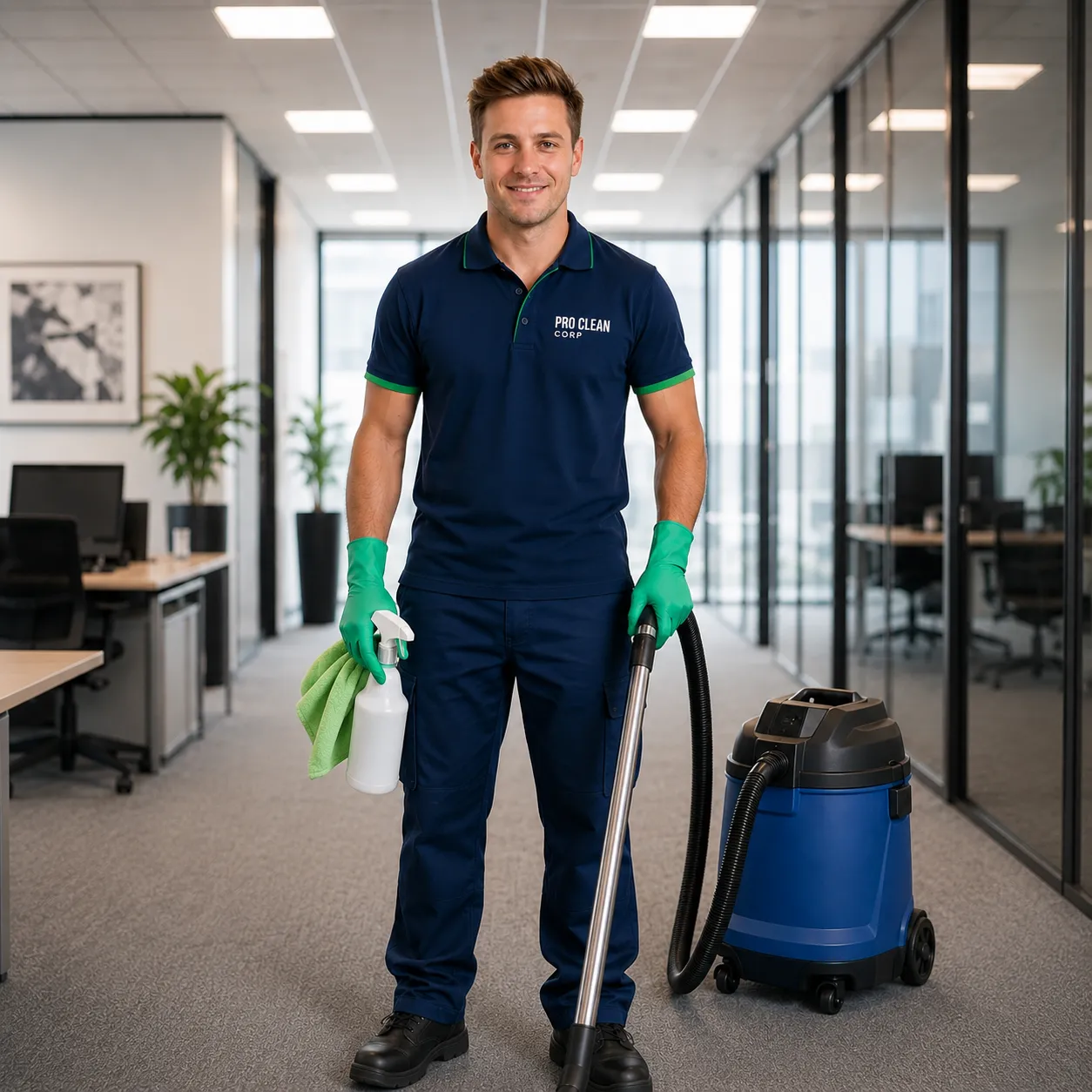 Professional commercial cleaning services in Newington - Pro Clean Corp