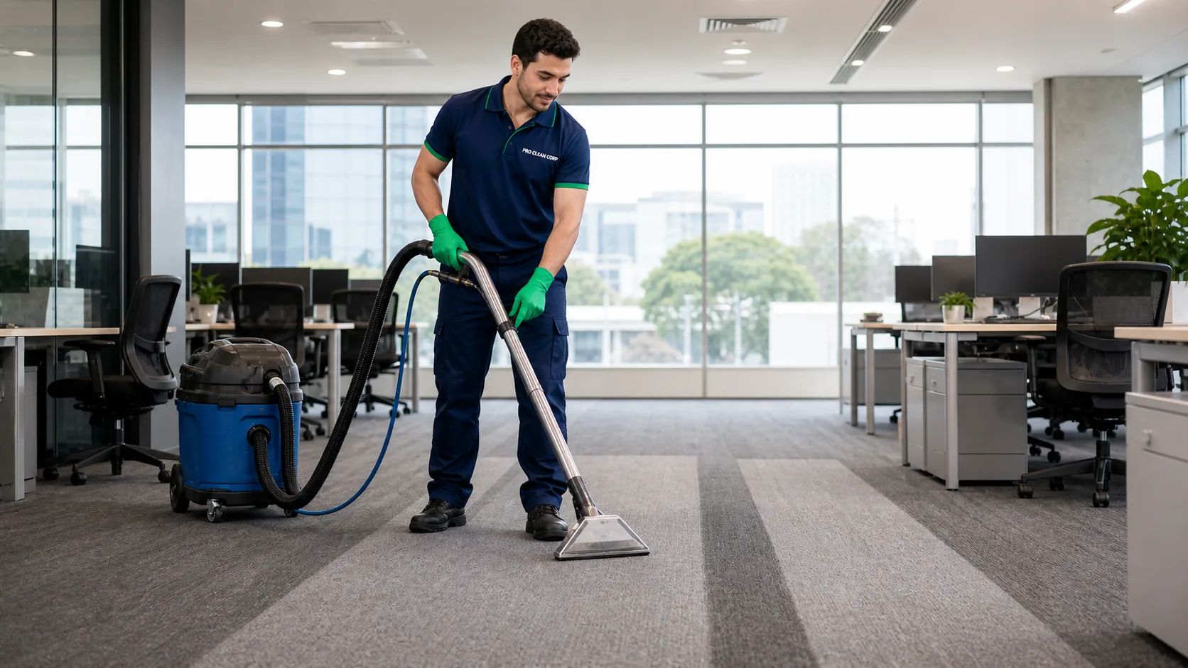 Our Cleaning Process in Action