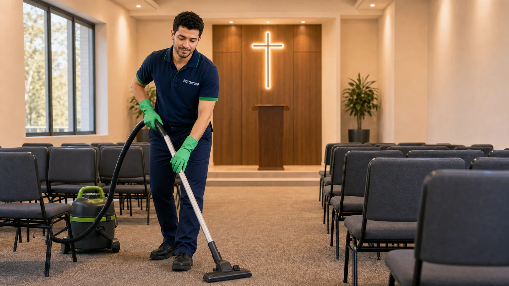 Our Cleaning Process in Action