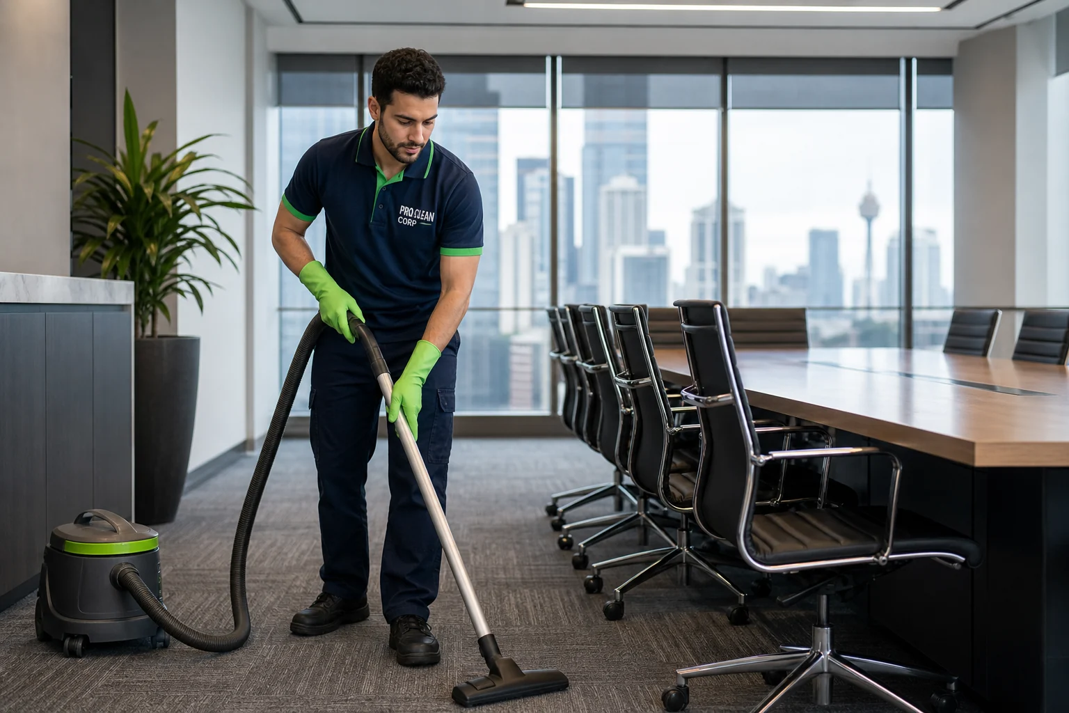 Our Cleaning Process in Action