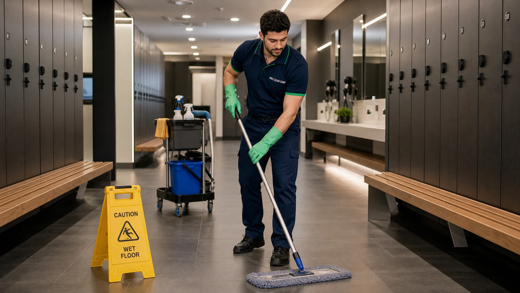 Gym Cleaning Overview Newington
