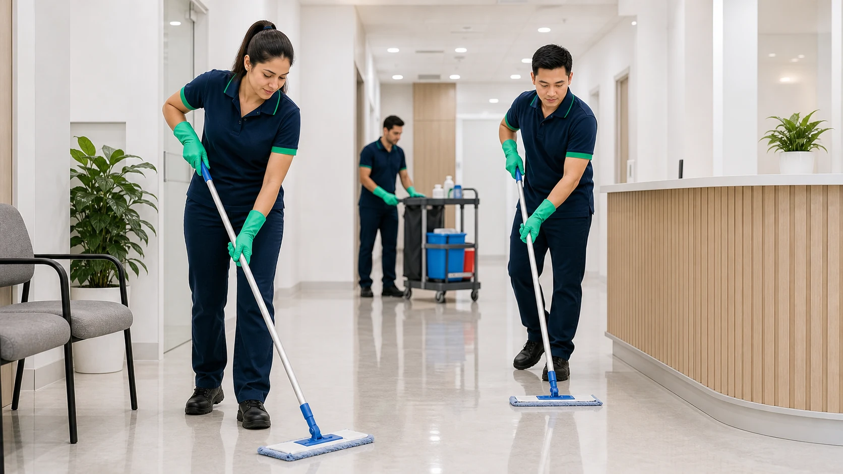 Medical Centre Cleaning Overview Newington