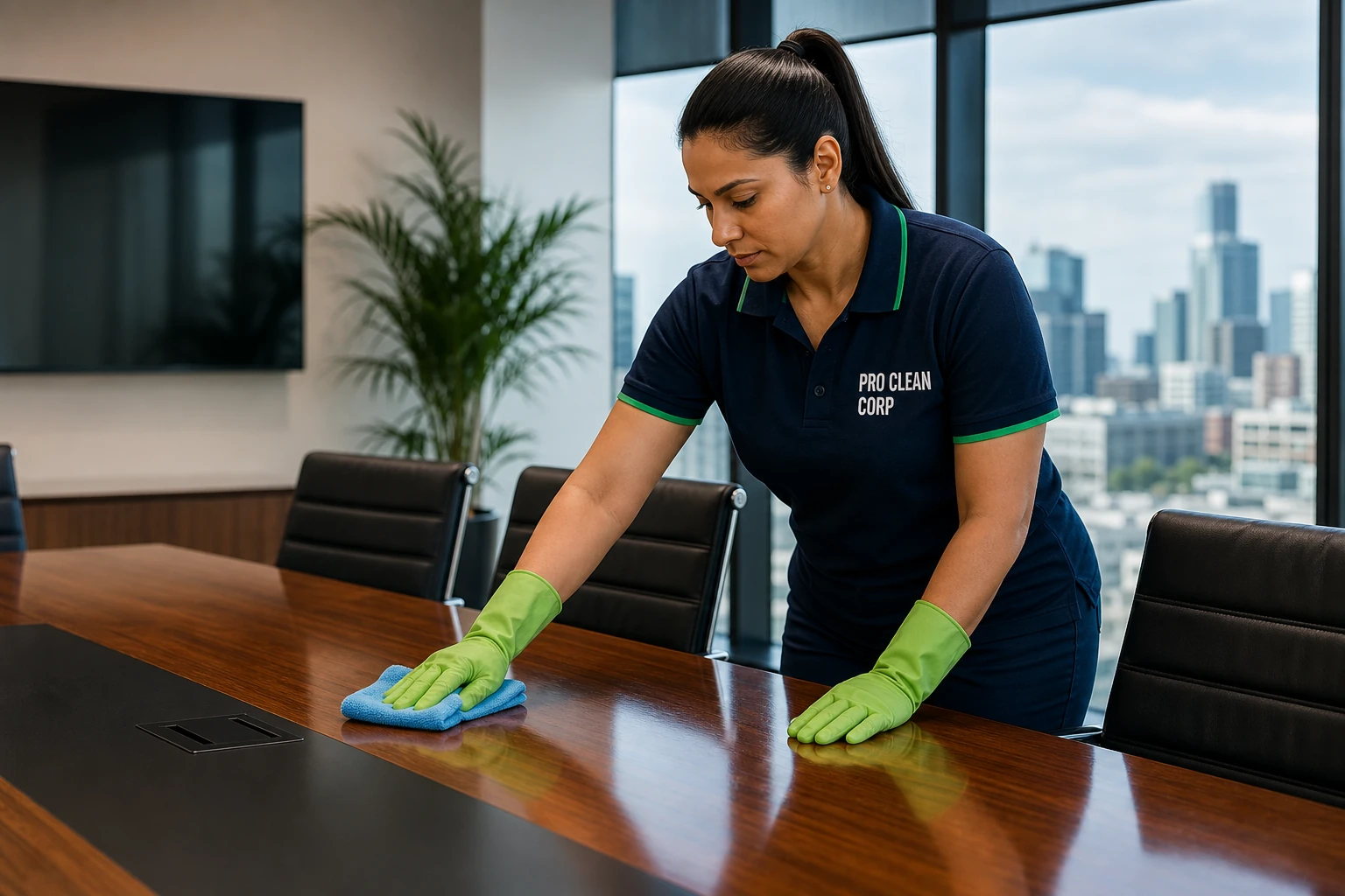 Our Cleaning Process in Action