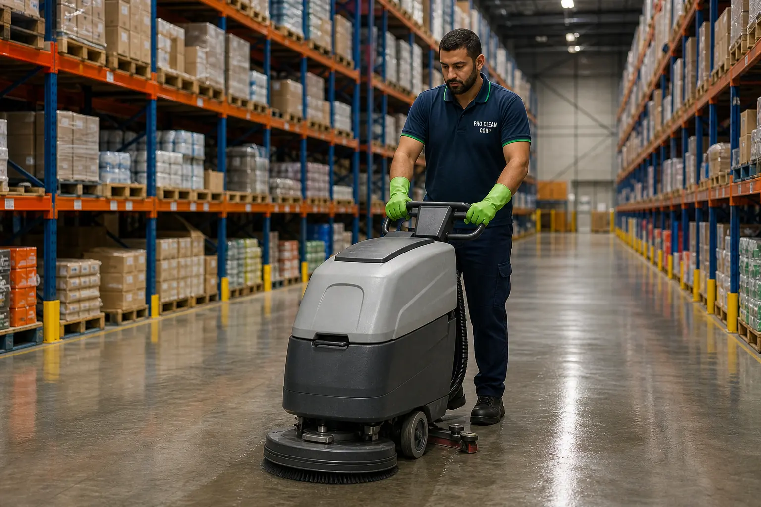 Warehouse Cleaning Overview Newington