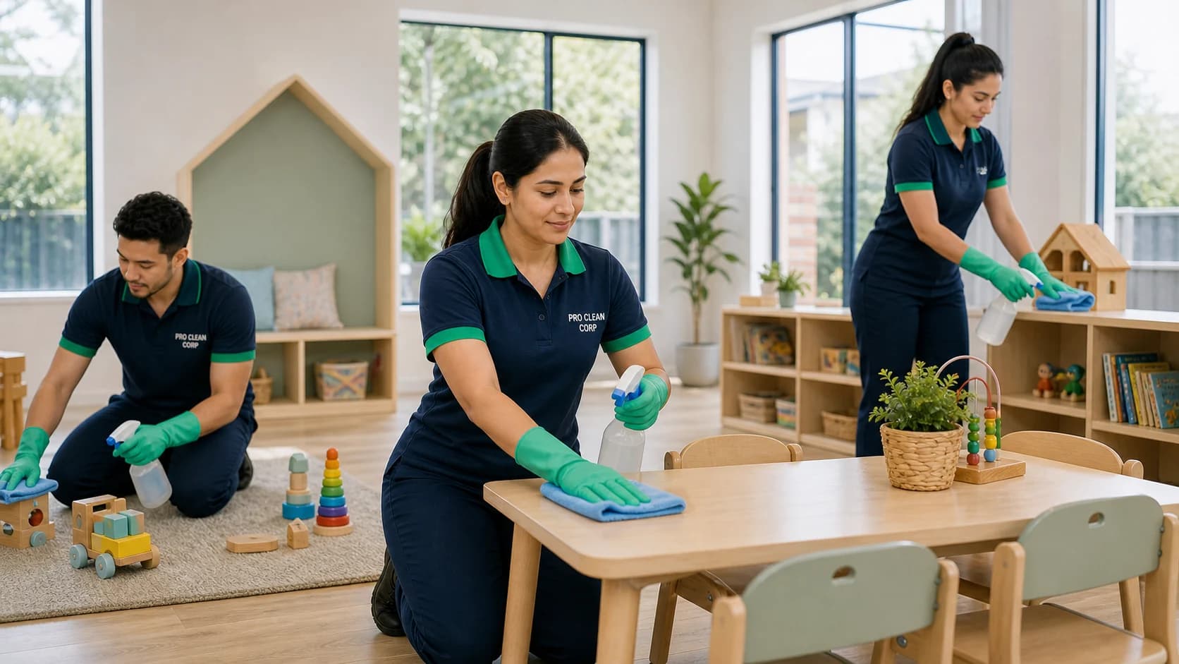 Childcare Cleaning commercial cleaning services in Newington