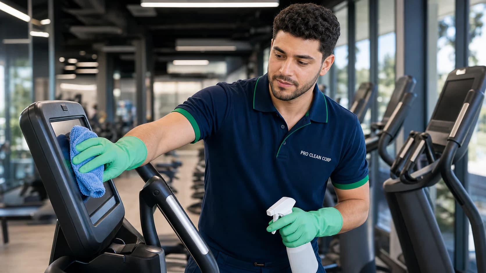 Gym Cleaning commercial cleaning services in Newington