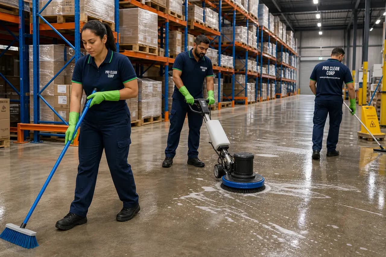 Warehouse Cleaning commercial cleaning services in Newington